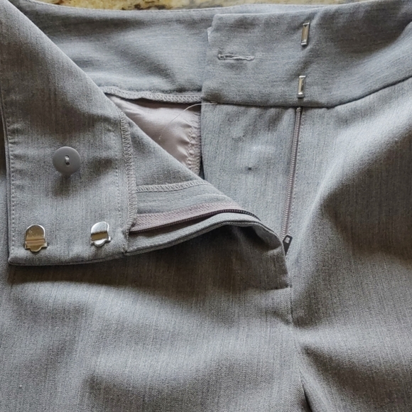 Ann Taylor Loft Gray stretch  classy pants🌹 - Picture 5 of 6